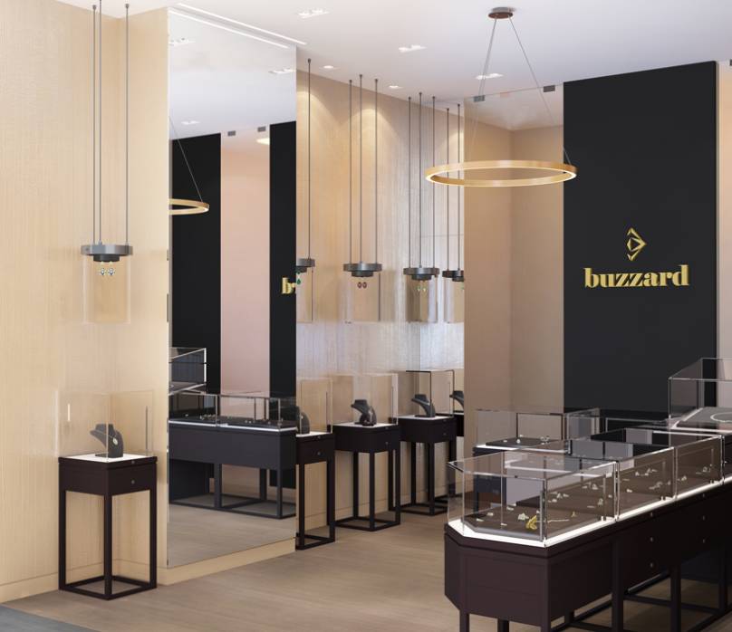 Jewelry boutique “buzzard” in Moscow